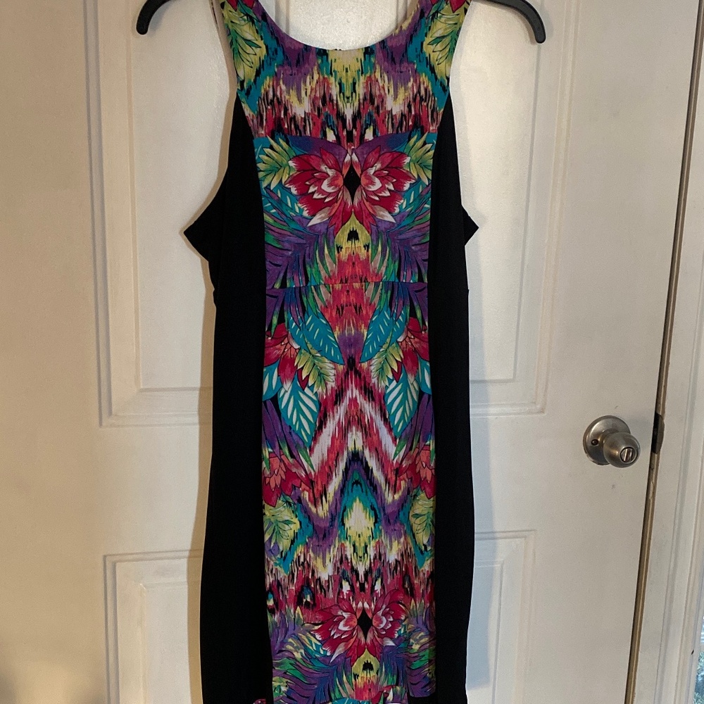 Watercolor woman’s dress size large